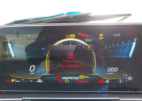 2021 Mercedes-Benz Amg Gle 63 Coupe S 4Matic из США, поврежденный, VIN 4JGFD8KB4MA381746